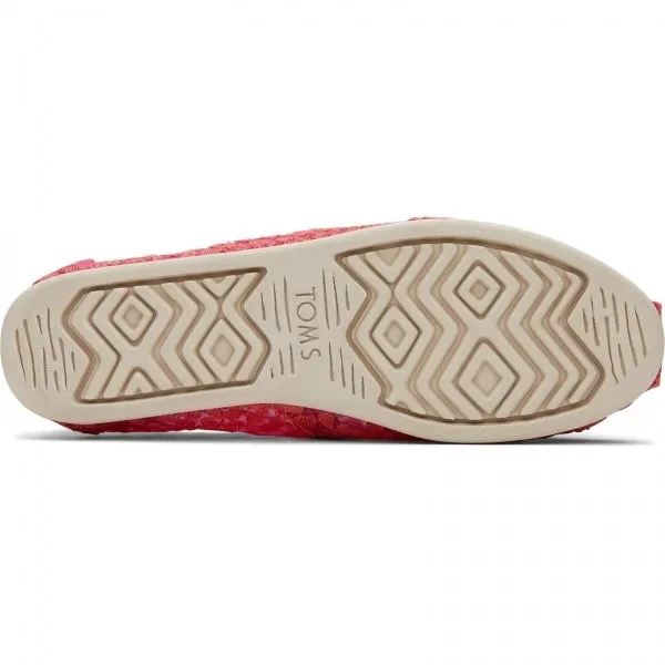 ALPARGATA Ladies Slip-On Canvas Espadrilles Pink