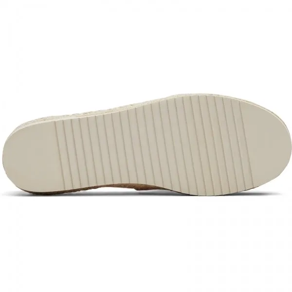 ALPARGATA PLATFORM ROPE Ladies Slip-On Canvas Espadrilles Pink