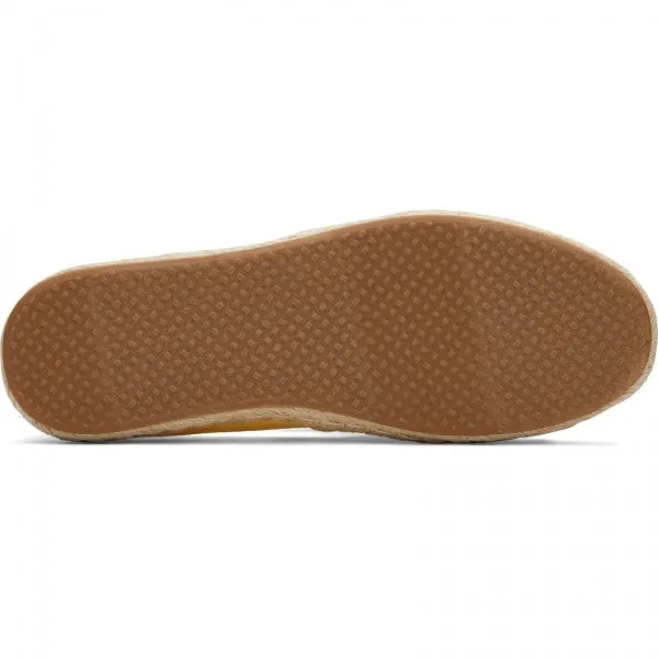 ALPARGATA ROPE Ladies Slip-On Canvas Espadrilles Yellow