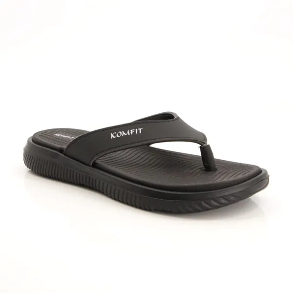 Black slipper for men