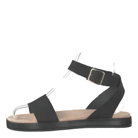 Botanic Ivy Black Leather