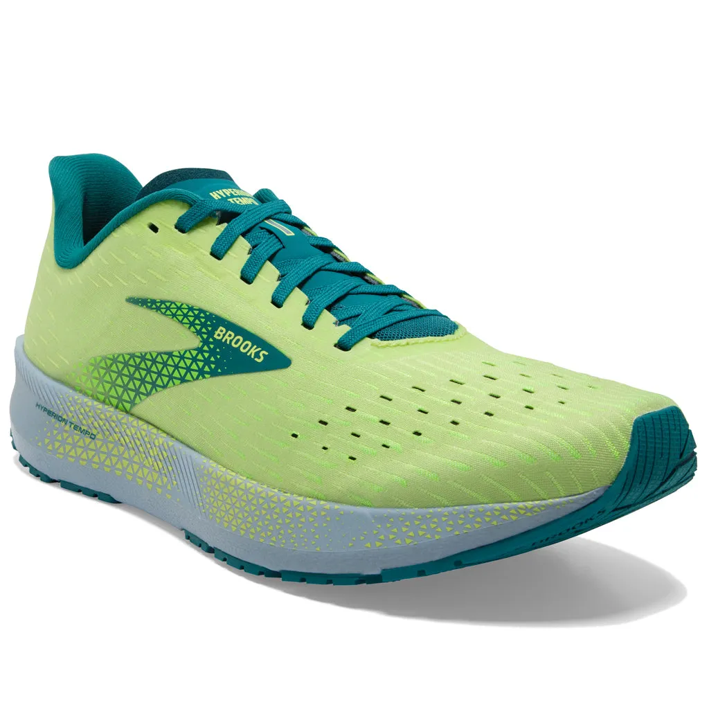 Brooks Hyperion Tempo Men's Green Kayaking Dusty Blue