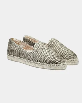 Brown Raffia Espadrilles