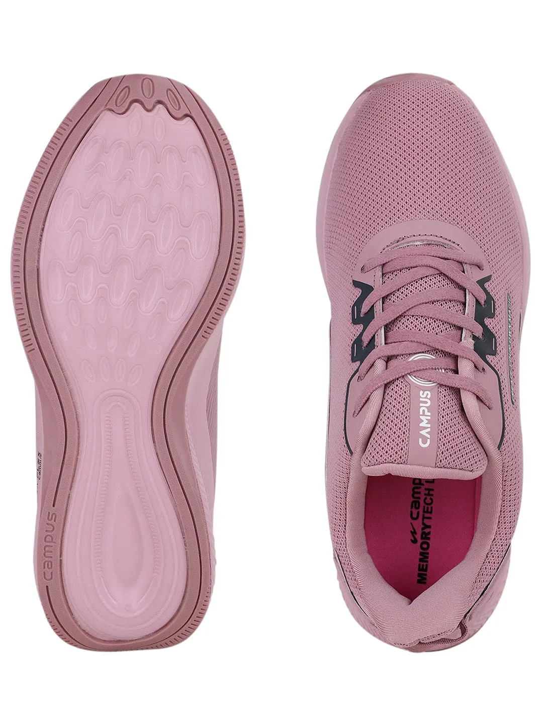 BUBBLES Pink Women's Running Shoes