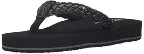 Cobian Braided Bounce Womens Black 7