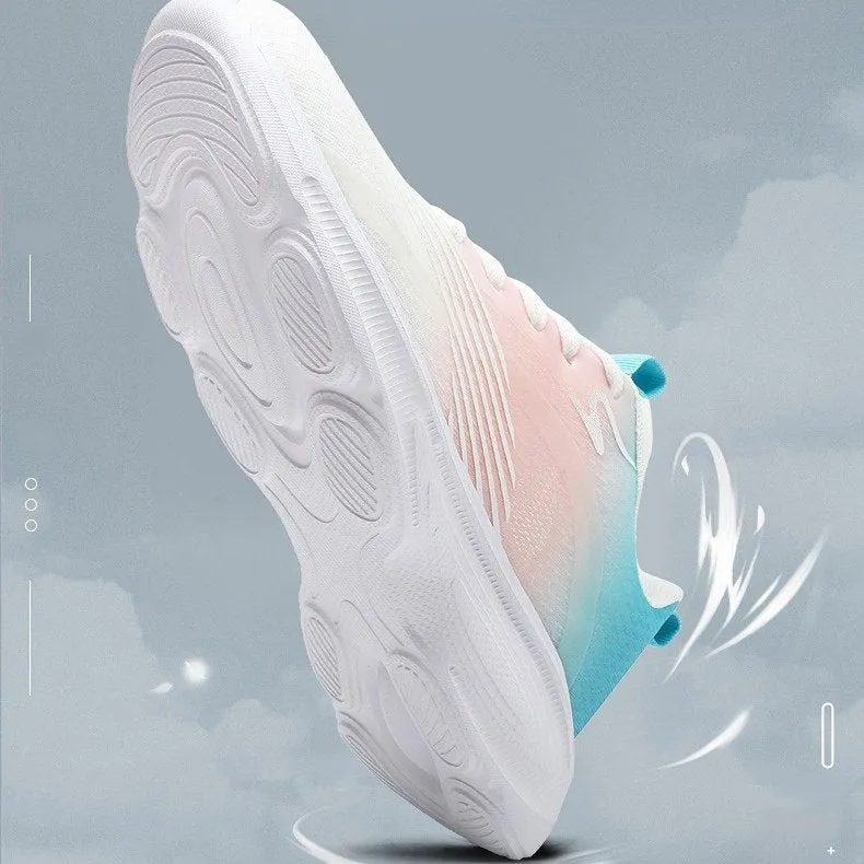 Cuzcare Trendy Orthopedic Shoes Free Arch Support Insole Women Platform Sneakers