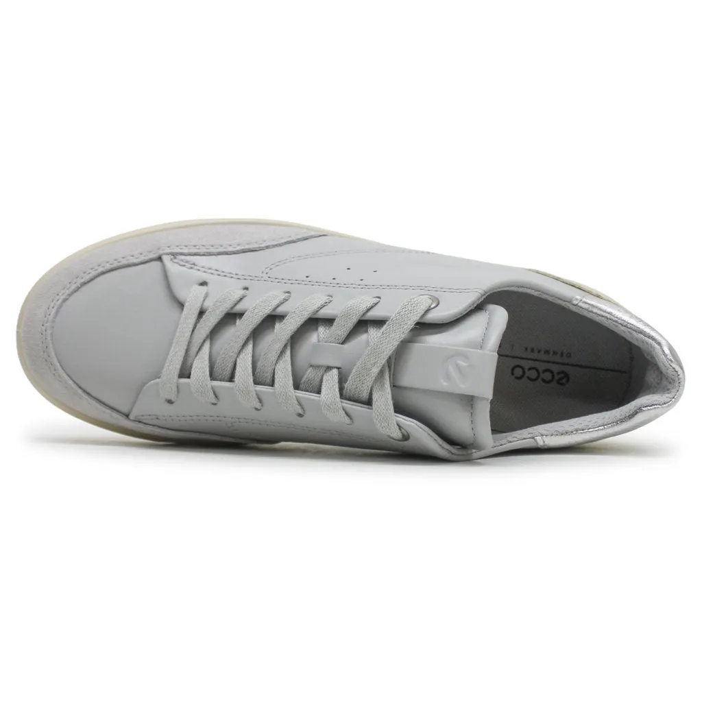 Ecco Street Lite Nubuck Leather Women's Low Top Trainers