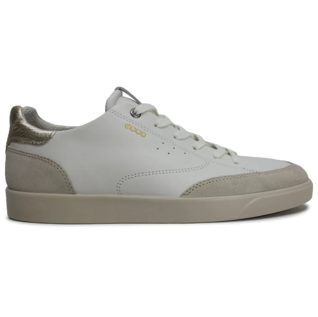 Ecco Street Lite Nubuck Leather Women's Low Top Trainers