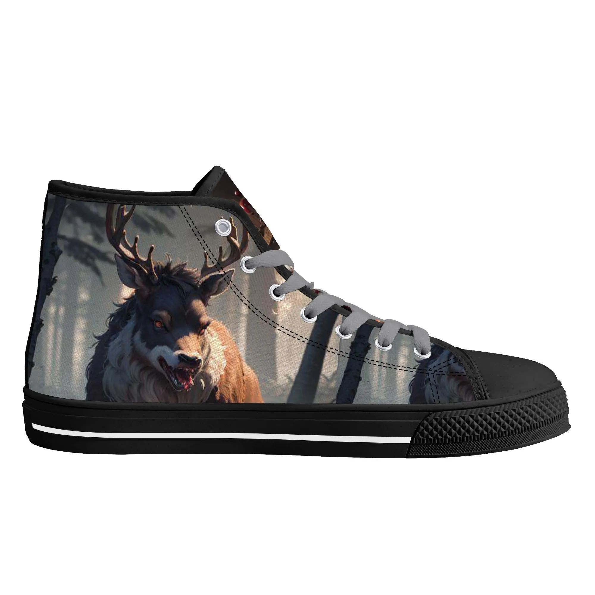 Frostys Revenge Womens High Top Canvas Shoes