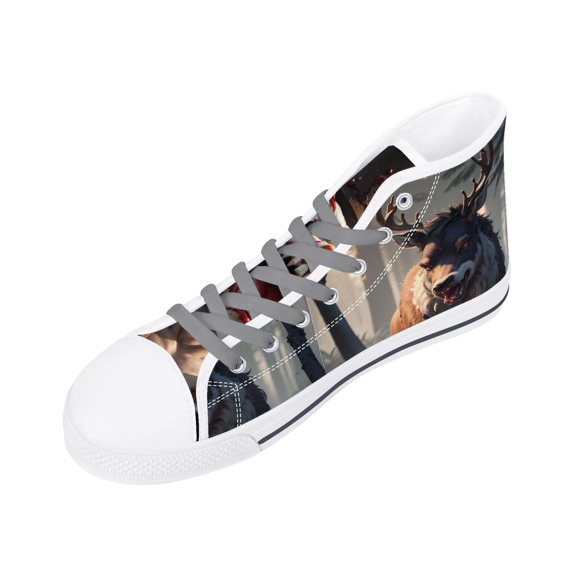 Frostys Revenge Womens High Top Canvas Shoes