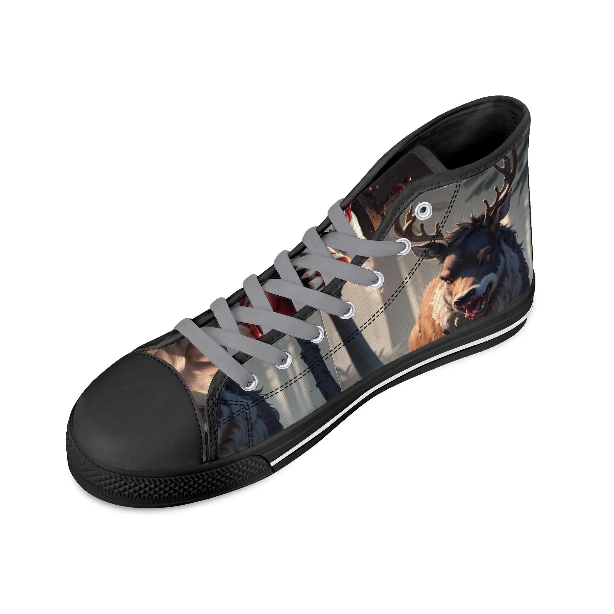 Frostys Revenge Womens High Top Canvas Shoes