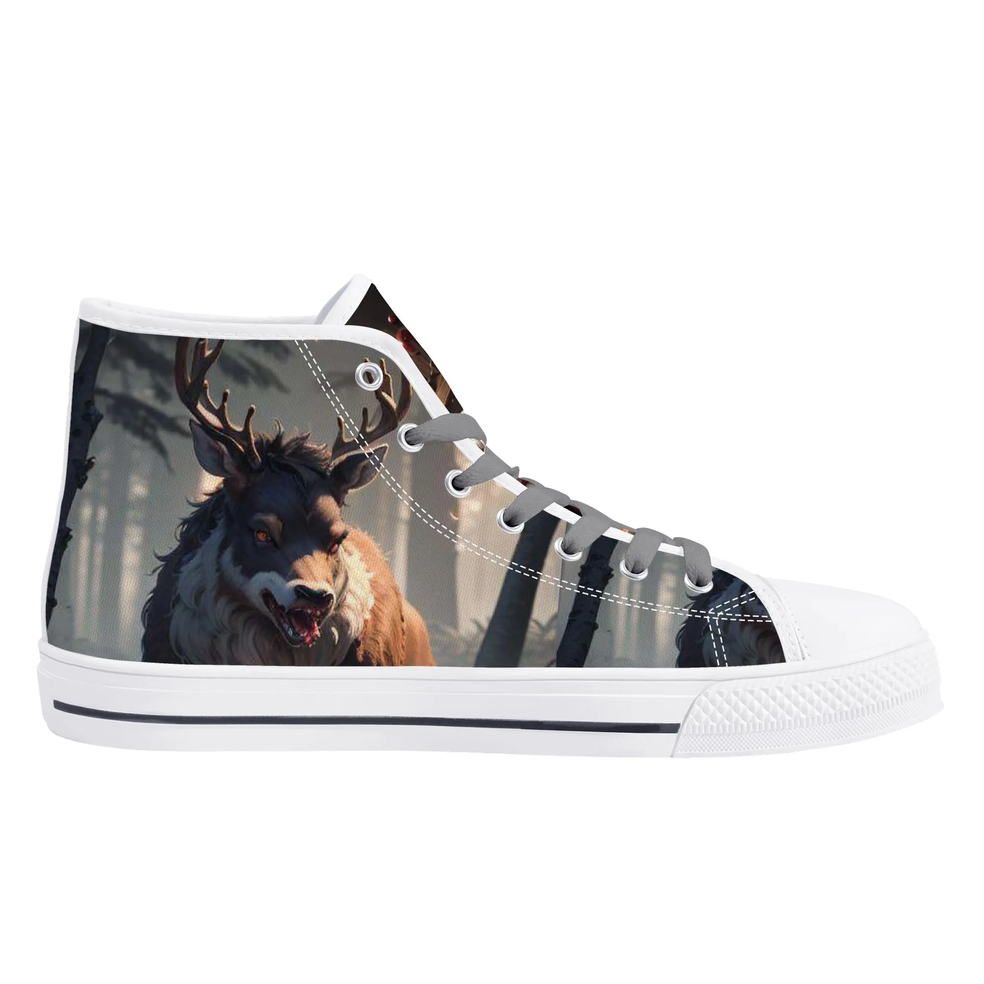 Frostys Revenge Womens High Top Canvas Shoes