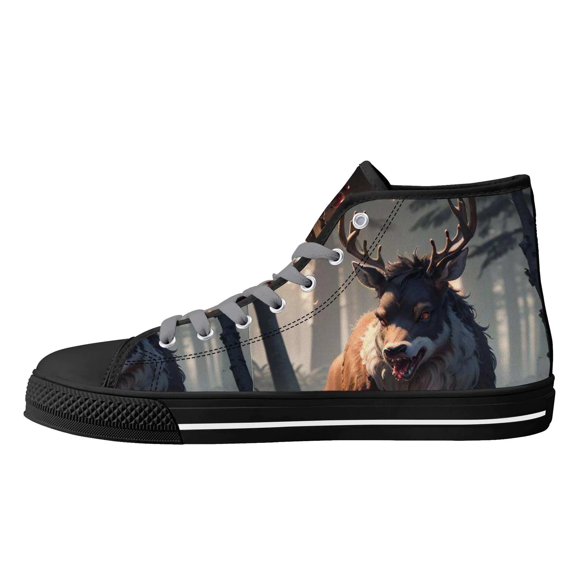 Frostys Revenge Womens High Top Canvas Shoes