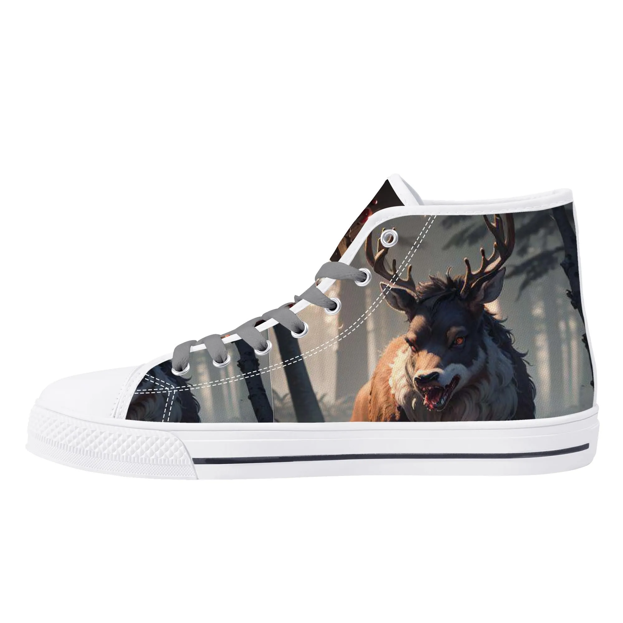 Frostys Revenge Womens High Top Canvas Shoes