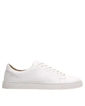 Frye Ivy Low Lace Leather Sneaker- White