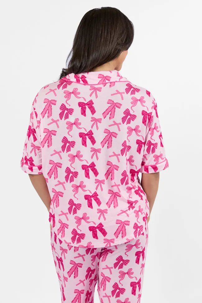 Good To Get Away In Put A Bow On It Pajama Top