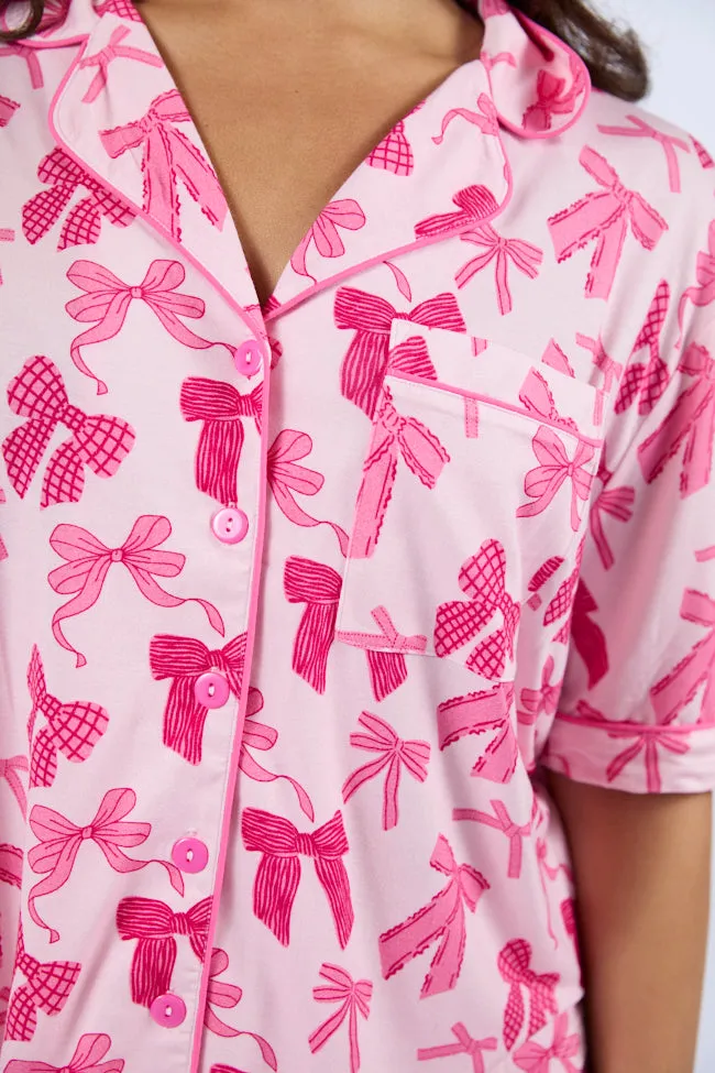 Good To Get Away In Put A Bow On It Pajama Top