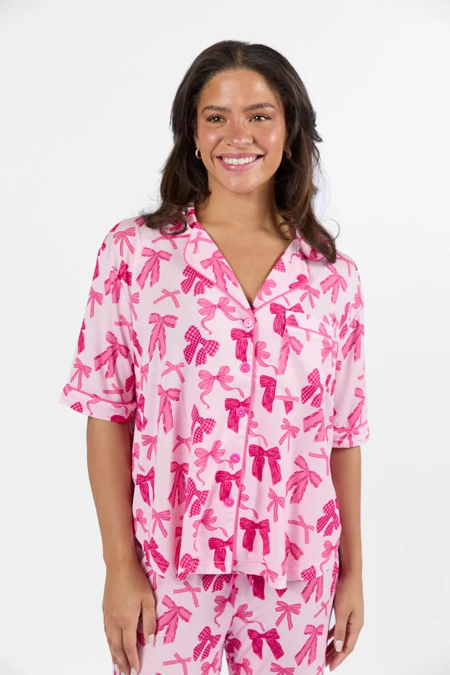 Good To Get Away In Put A Bow On It Pajama Top