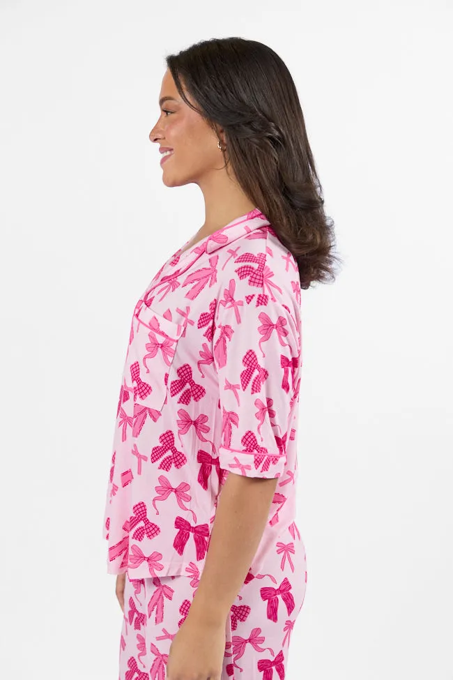 Good To Get Away In Put A Bow On It Pajama Top