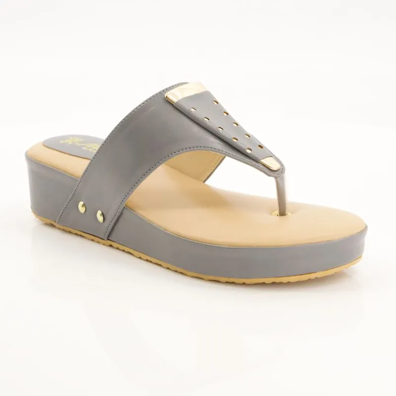 Grey Formal Women Slippers
