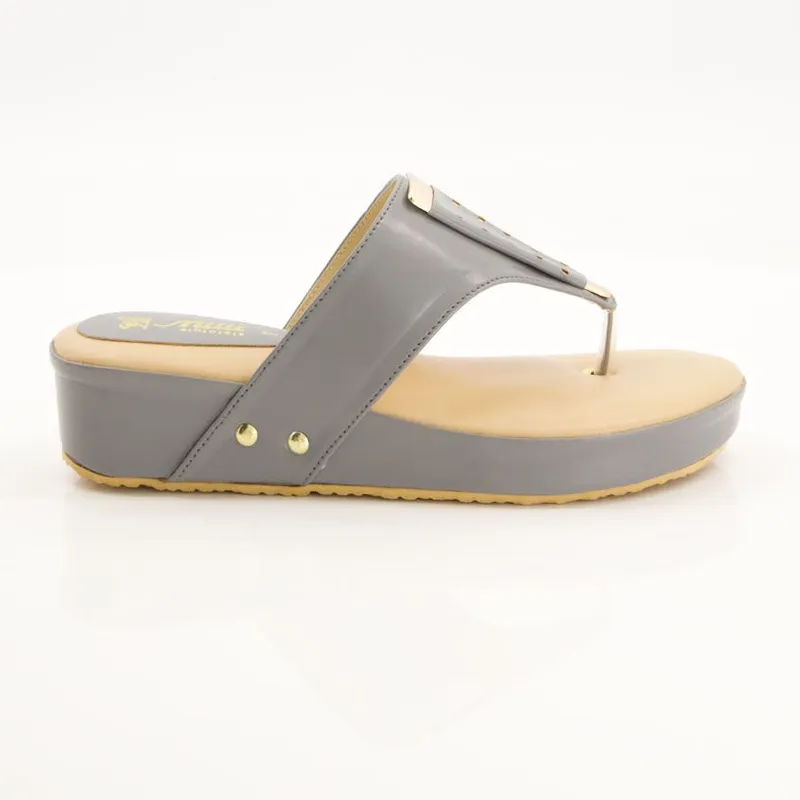 Grey Formal Women Slippers