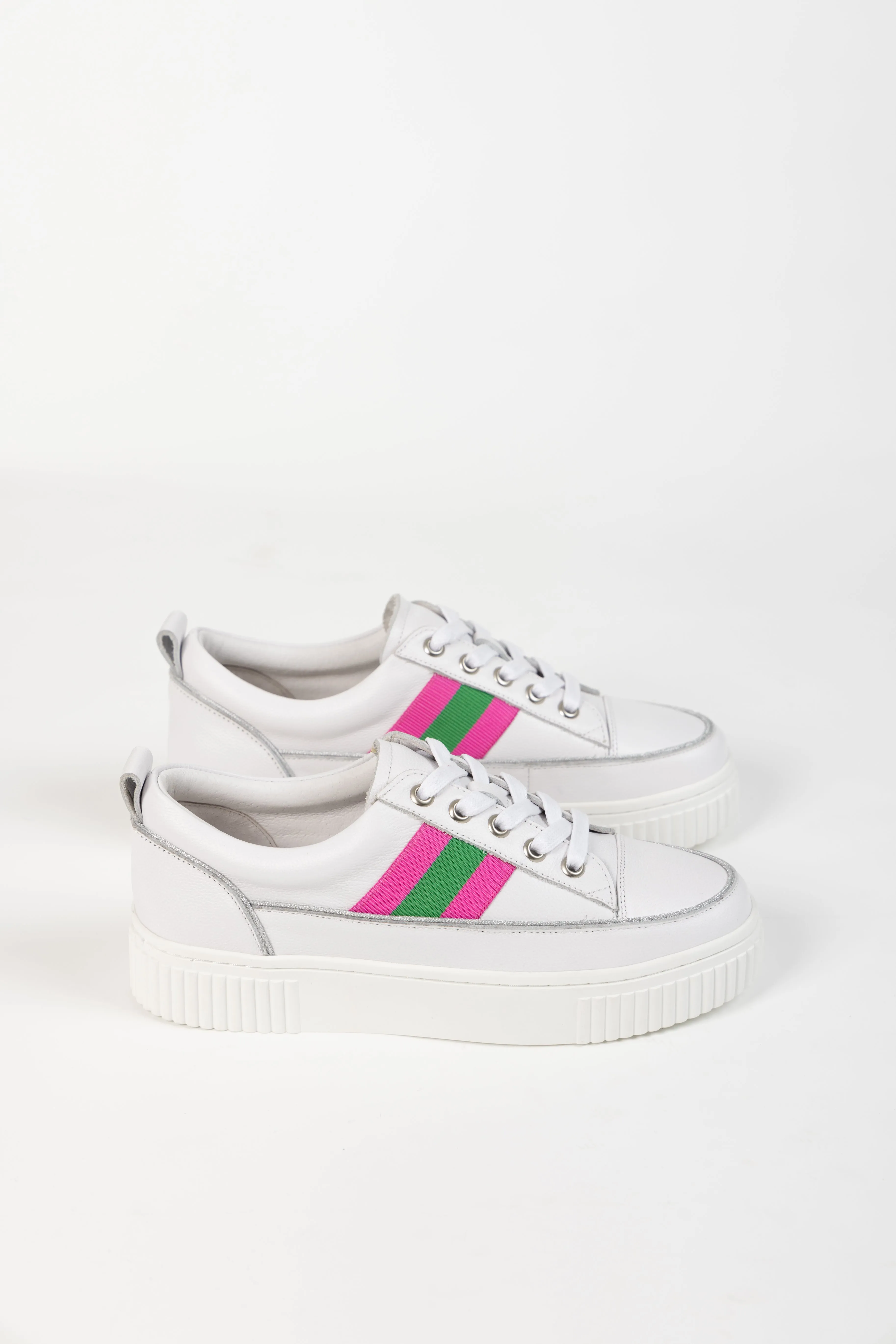 INTRIGUE SNEAKER WHITE / PINK