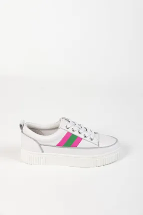 INTRIGUE SNEAKER WHITE / PINK