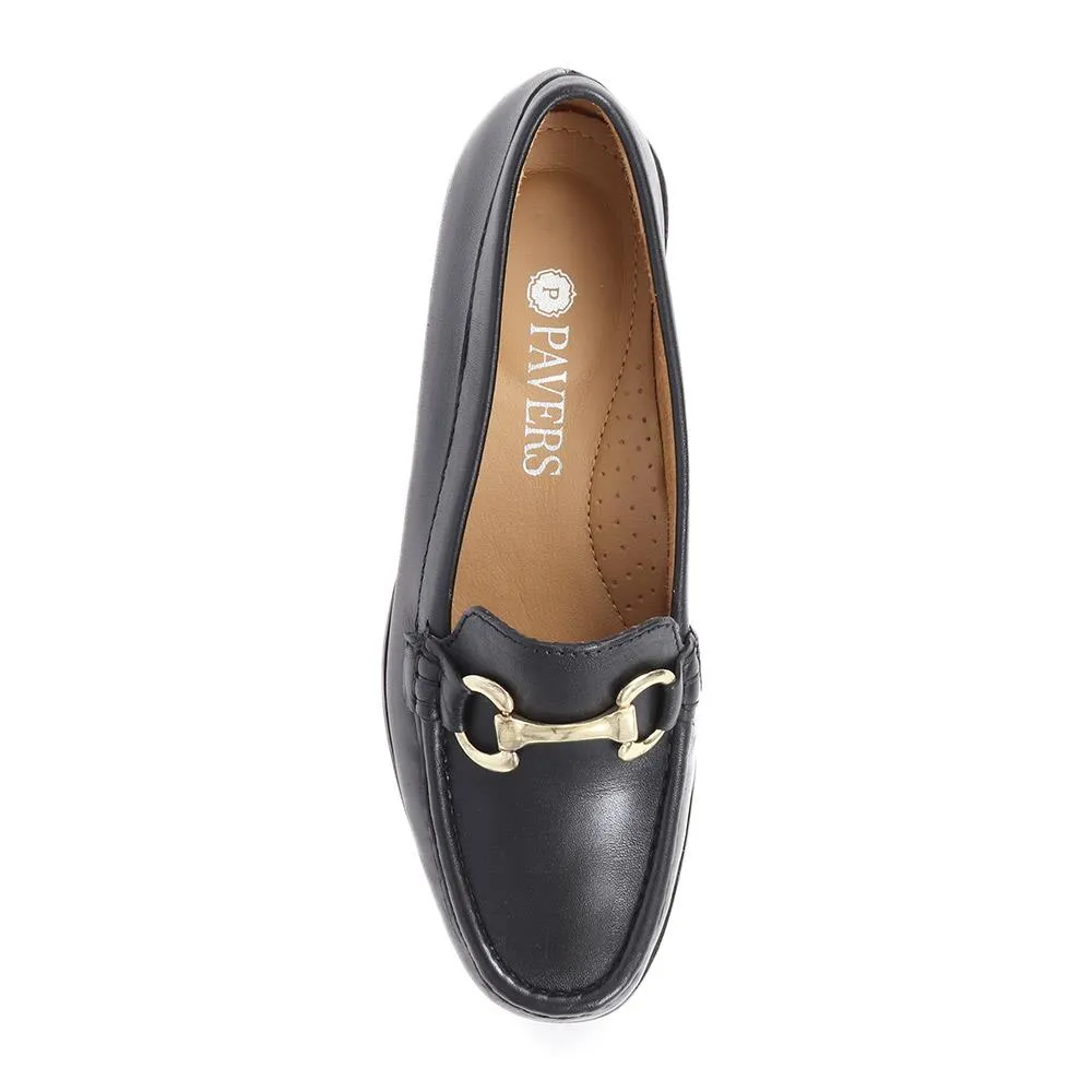 Leather Snaffle Loafers - NAP38021 / 325 129