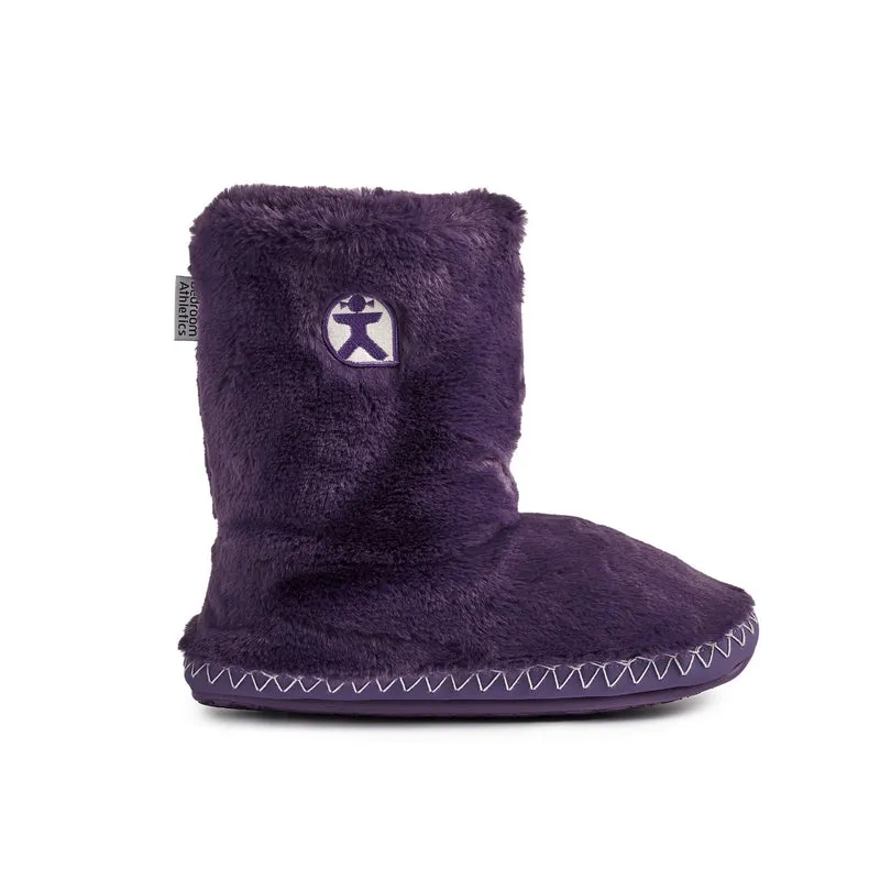 Marilyn - Classic Faux Fur Slipper Boot - Sweet Grape