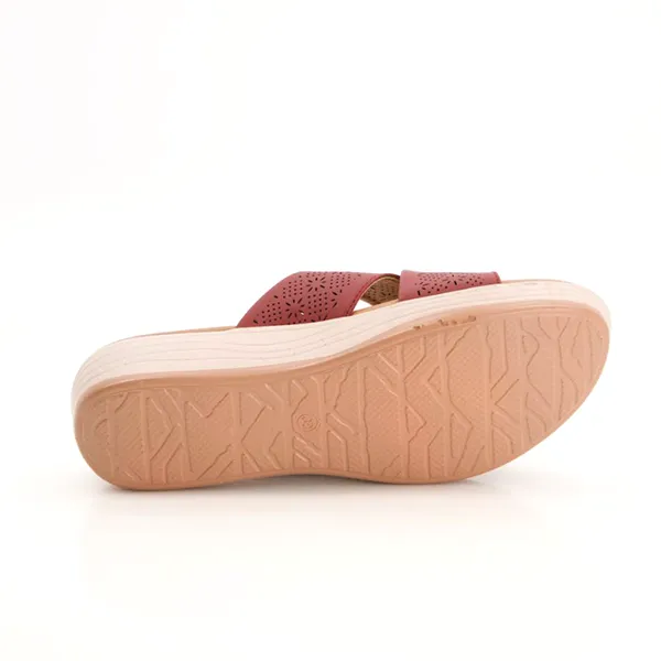 Maroon Simple & Elegant Slippers for women