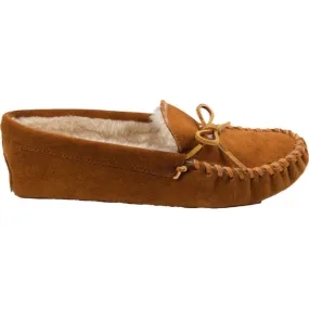 Men's Pile Lined Softsole Moccasin Slippers