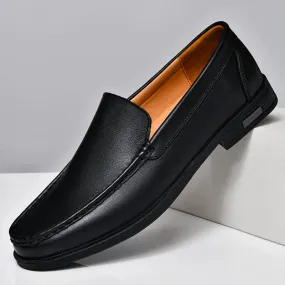 Messina - Classic Leather Loafers