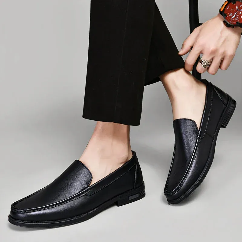 Messina - Classic Leather Loafers
