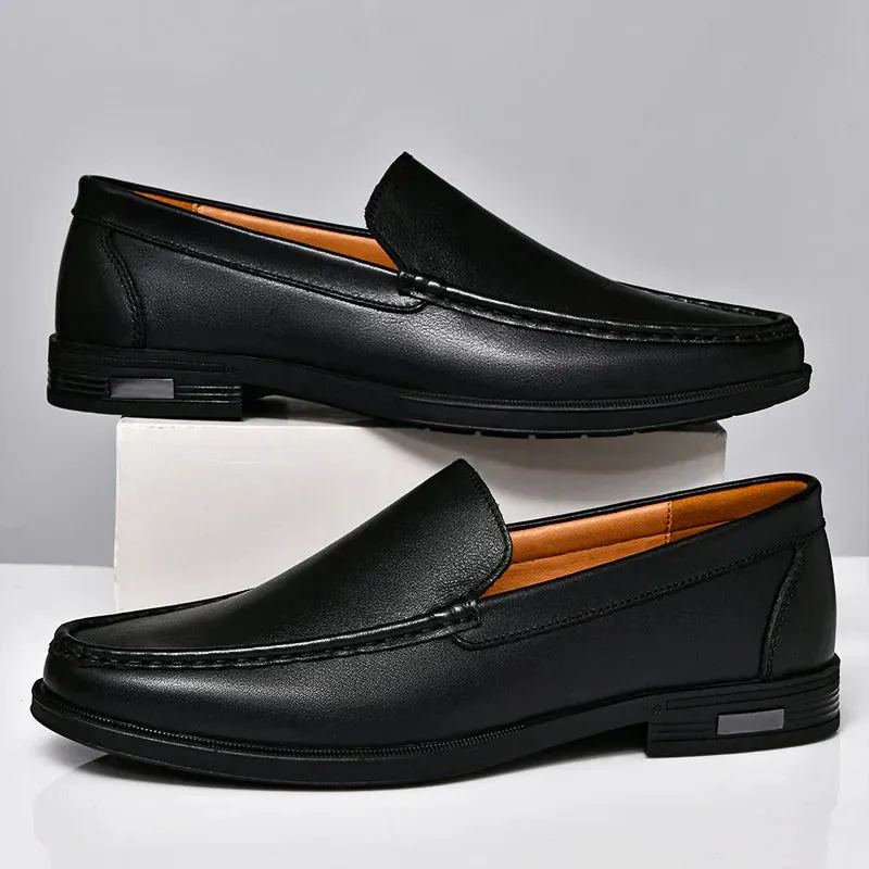 Messina - Classic Leather Loafers