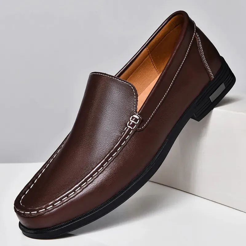 Messina - Classic Leather Loafers