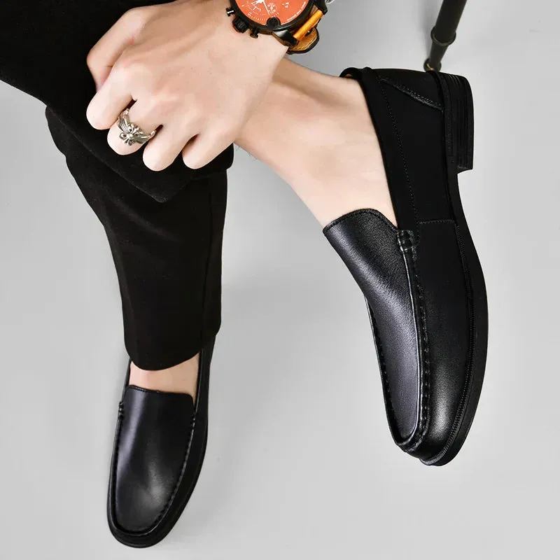 Messina - Classic Leather Loafers