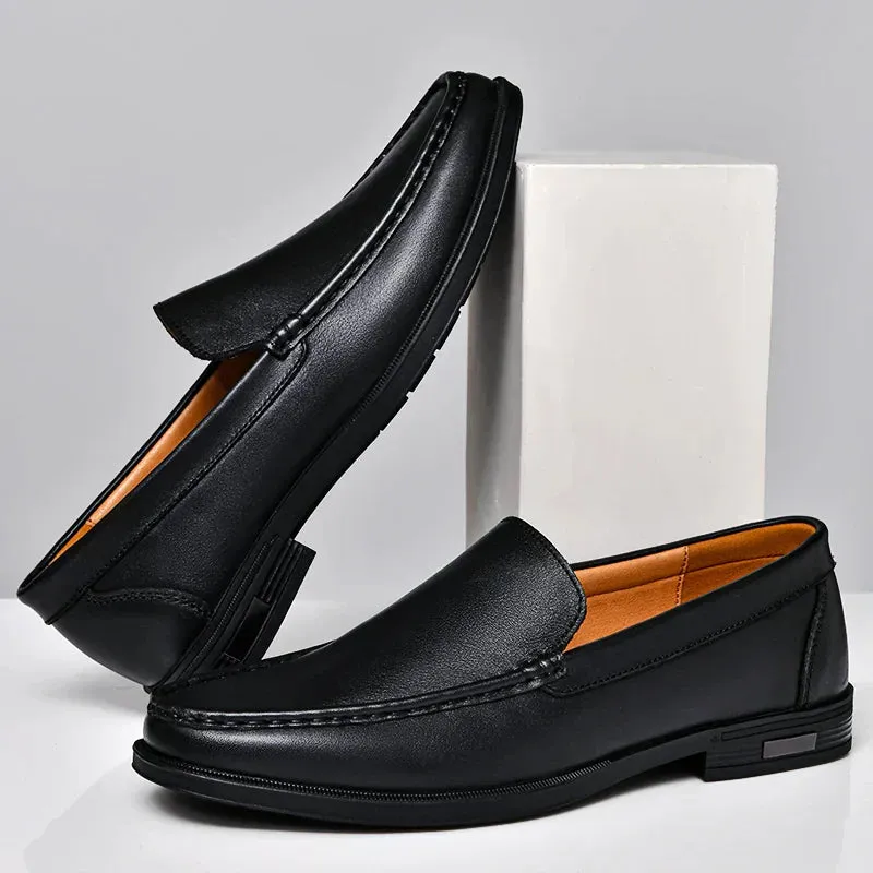 Messina - Classic Leather Loafers