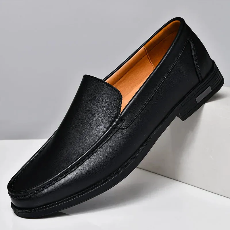 Messina - Classic Leather Loafers