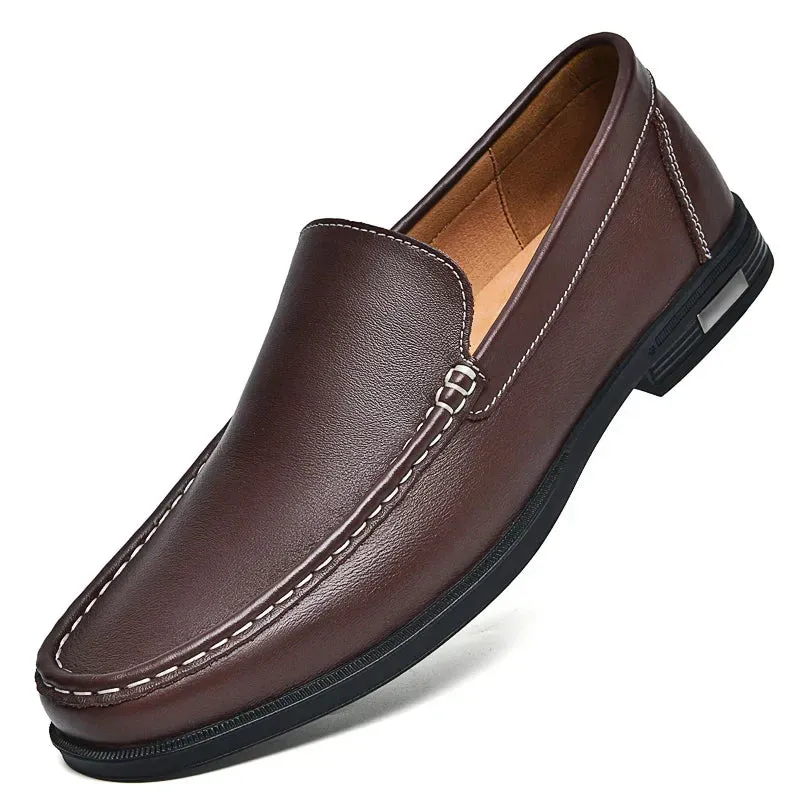 Messina - Classic Leather Loafers
