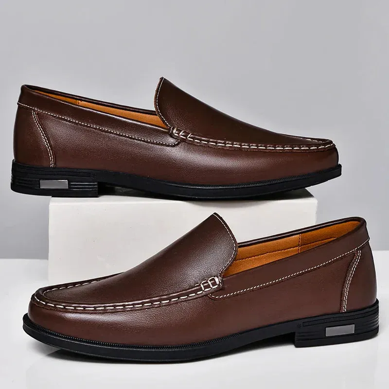 Messina - Classic Leather Loafers