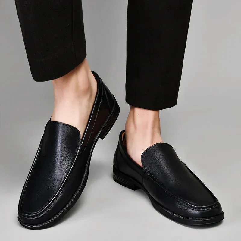 Messina - Classic Leather Loafers