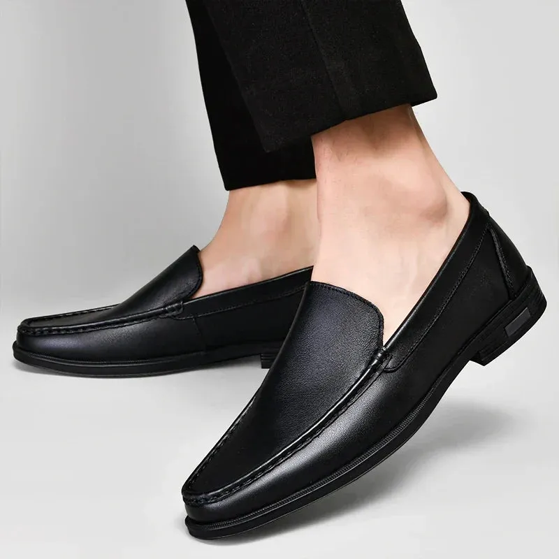 Messina - Classic Leather Loafers