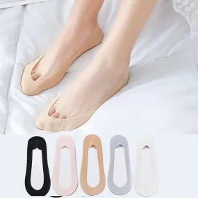 Plus Size Mesh Non Slip No Show Socks(10 Pairs)