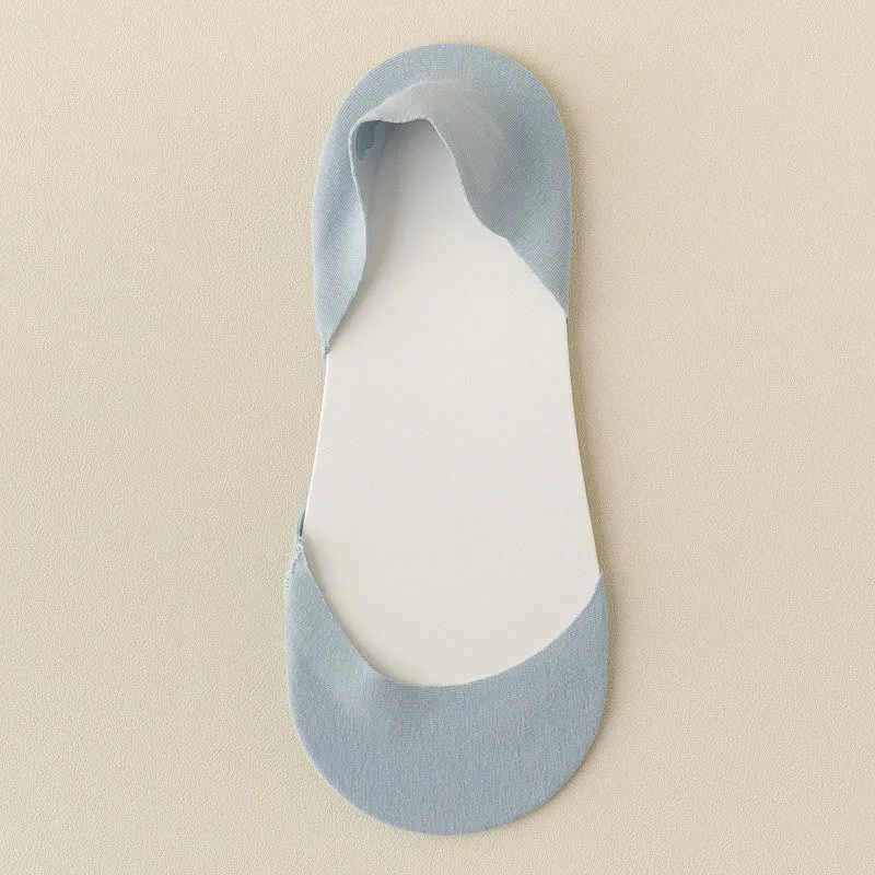 Plus Size Ultra Low No Show Socks(5 Pairs)