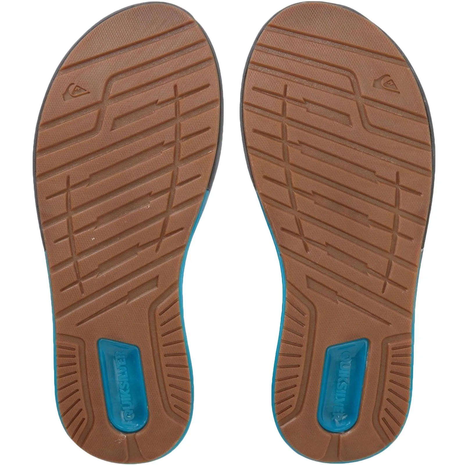 Quiksilver Mens Mathodic Recovery Flip Flops - Grey
