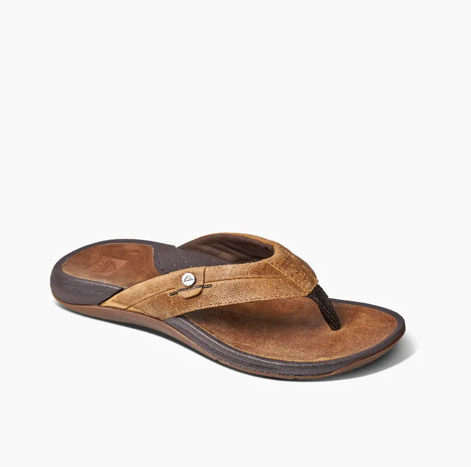 REEF Mens Pacific Leather Sandals