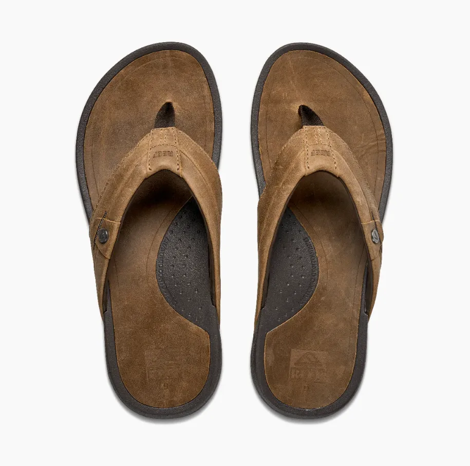 REEF Mens Pacific Leather Sandals