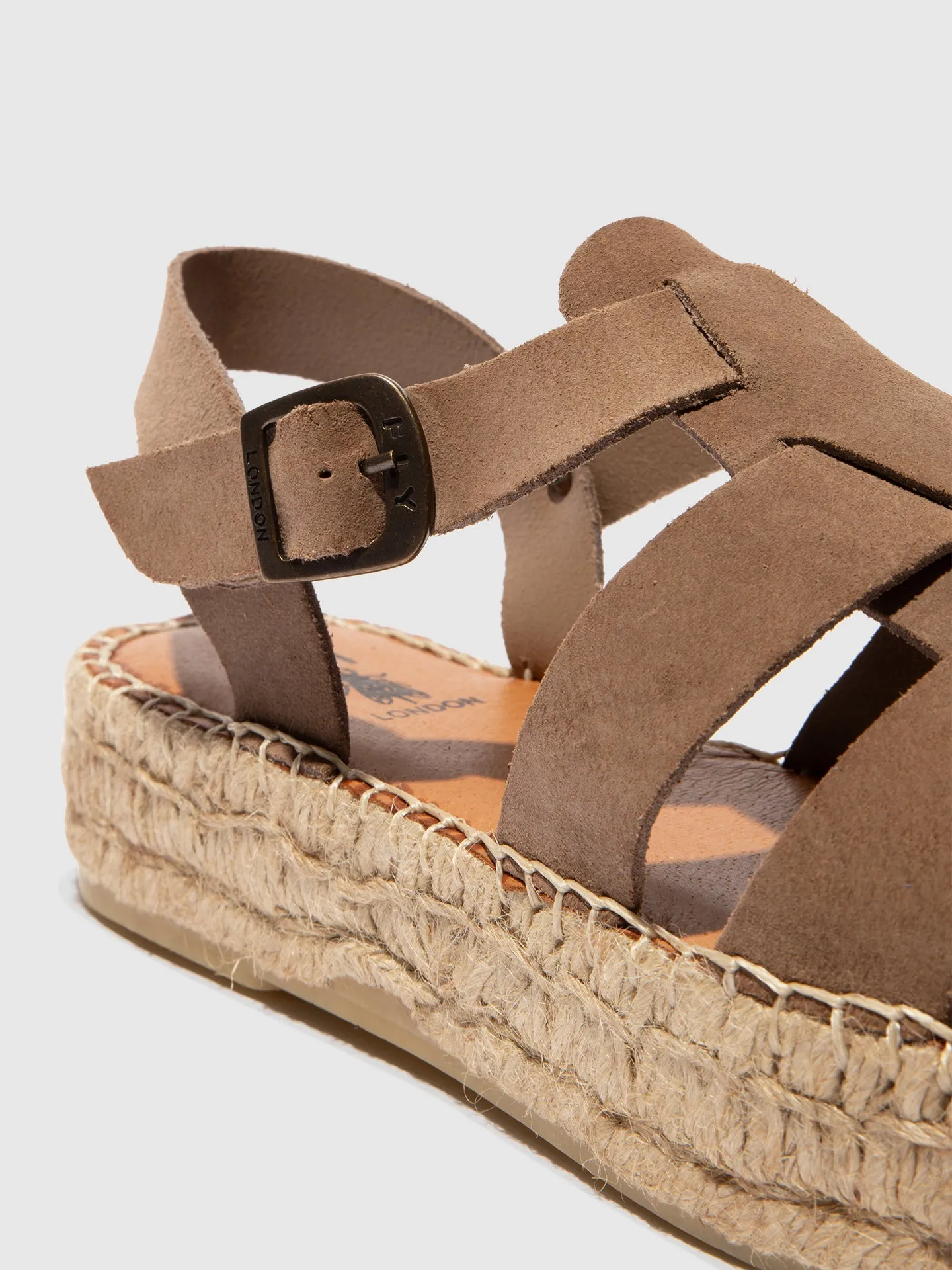 Sling-Back Espadrilles PAWI524FLY SUEDE TAN