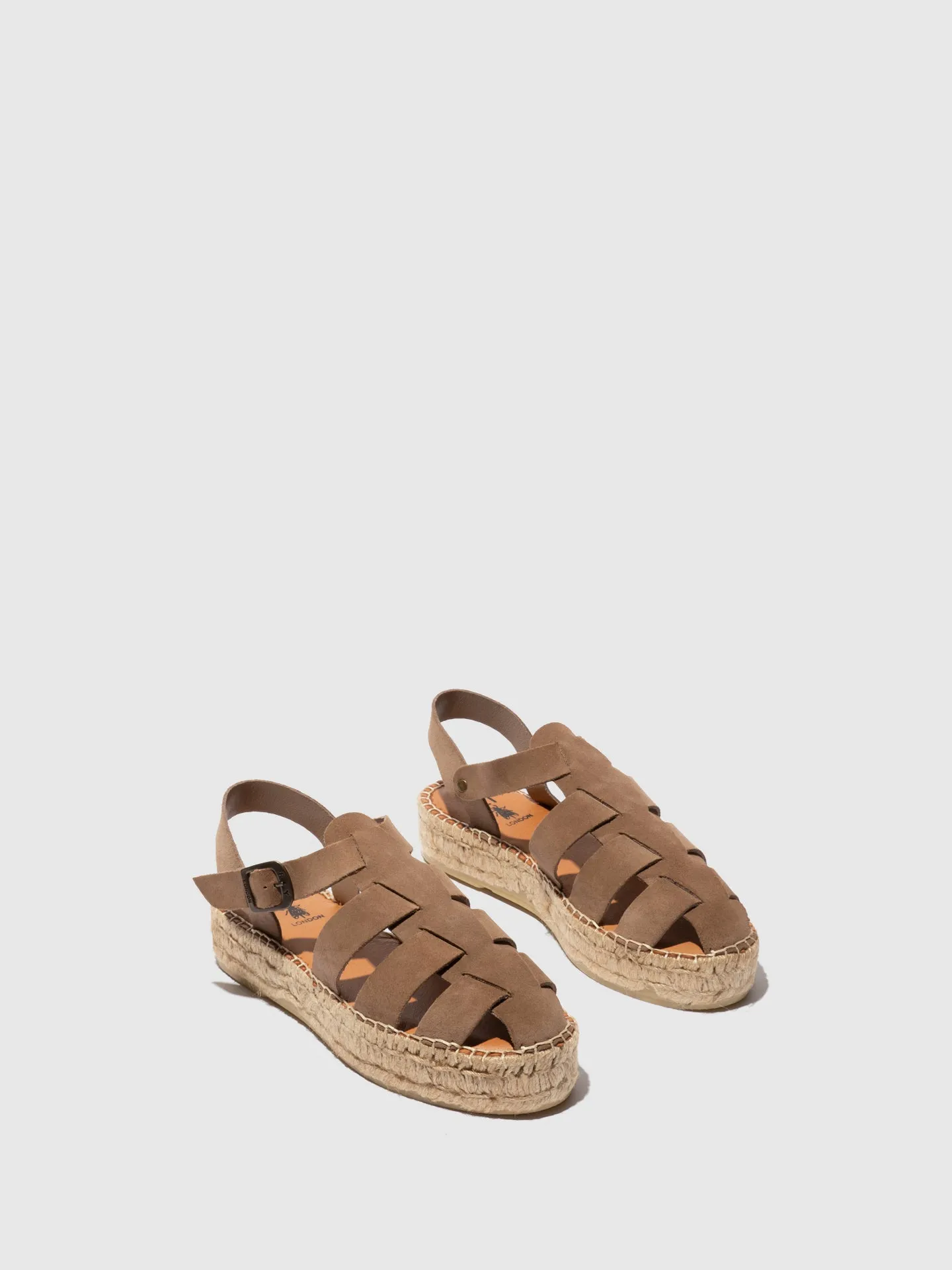 Sling-Back Espadrilles PAWI524FLY SUEDE TAN