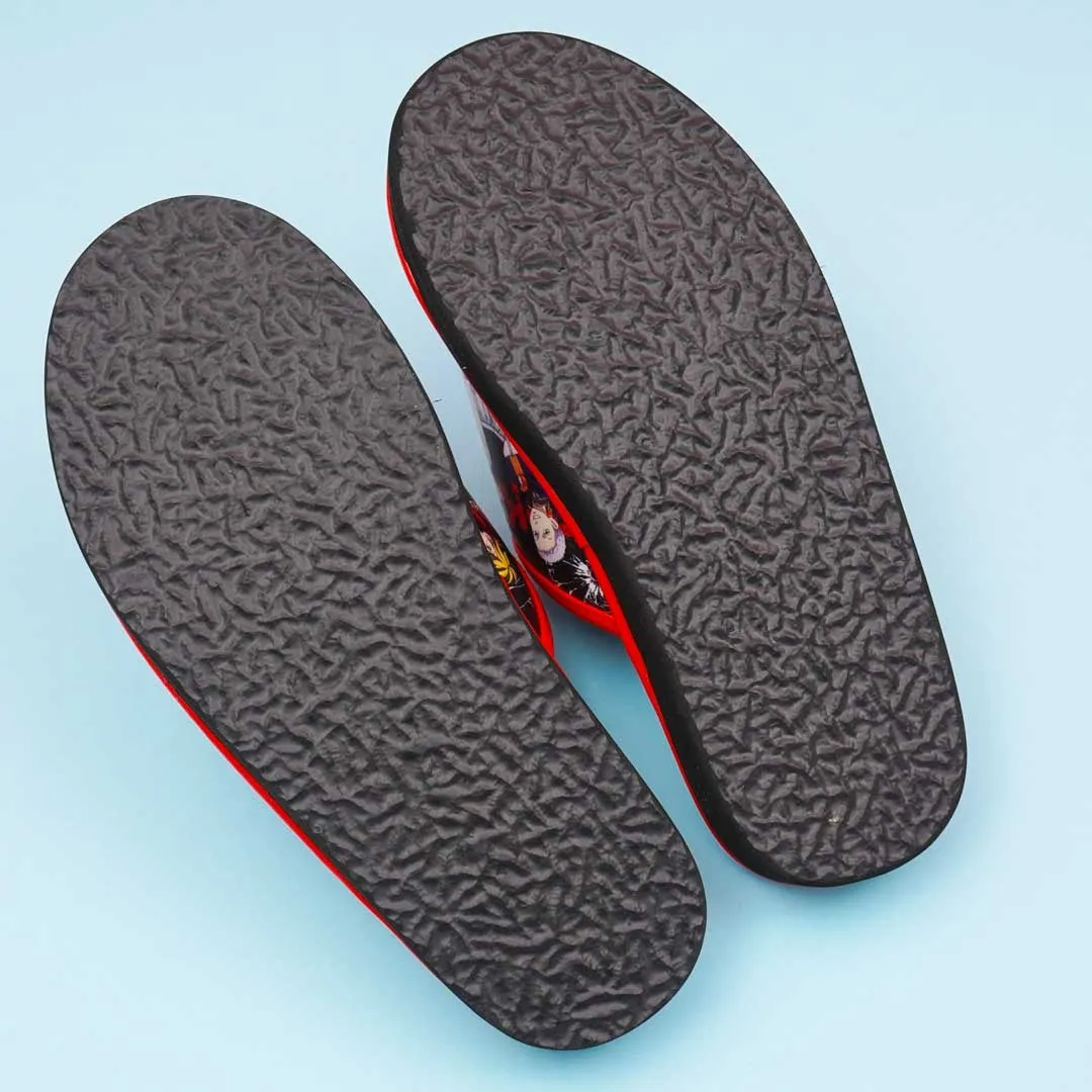 Tokyo Revengers Acupressure Sandals - Red / Large